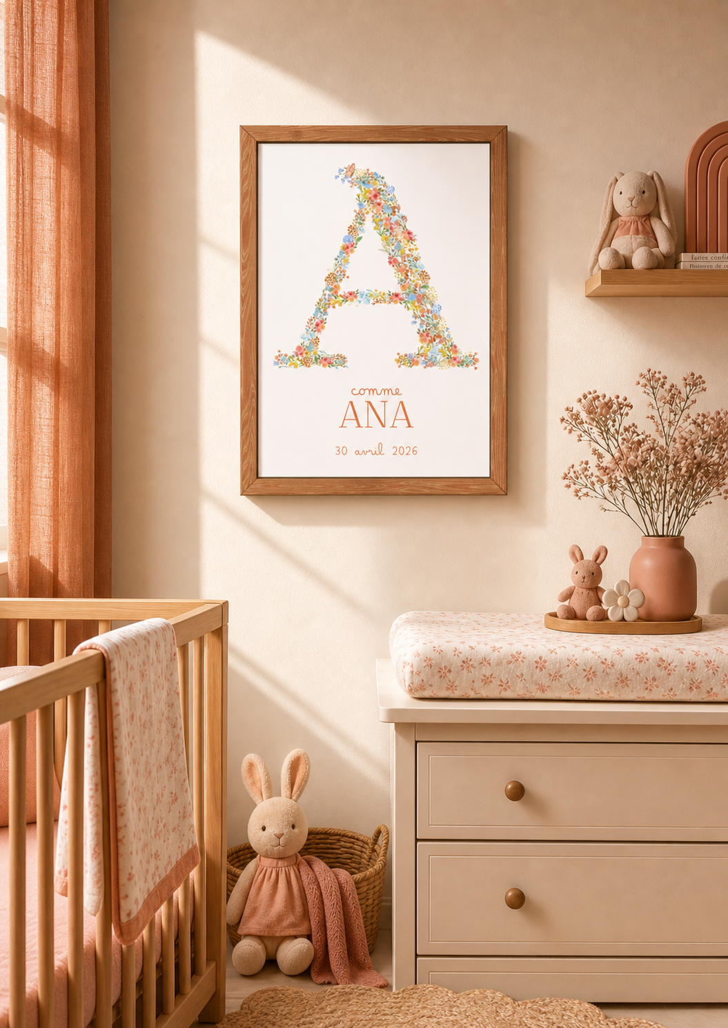 Affiche de naissance variante